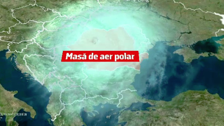 Val de aer polar peste România. Mai multe zone din țară sunt acoperite de zăpadă la această oră. ANM: Se face și mai frig