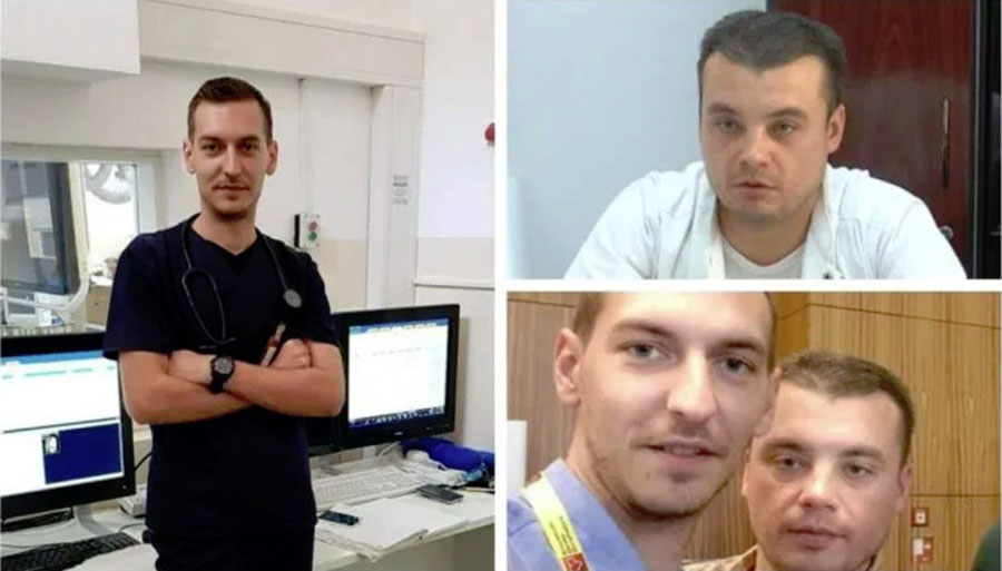 Cei doi tineri medici care l-au salvat pe Florin Busuioc sunt îndemnaţi să plece din România