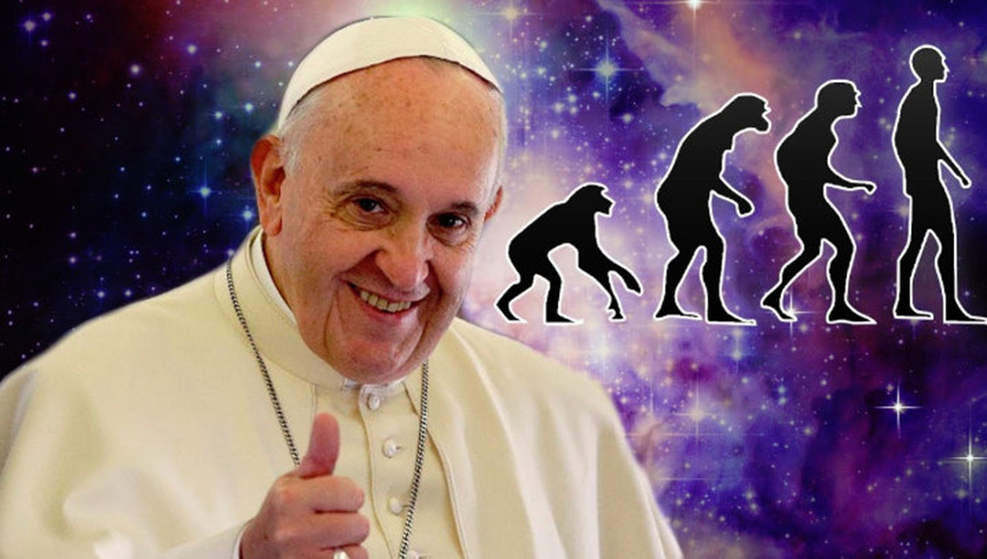 Papa Francisc : “Teoria evoluției și cea a Big Bang-ului sunt reale, iar Dumnezeu NU este un magician cu o baghetă magică”