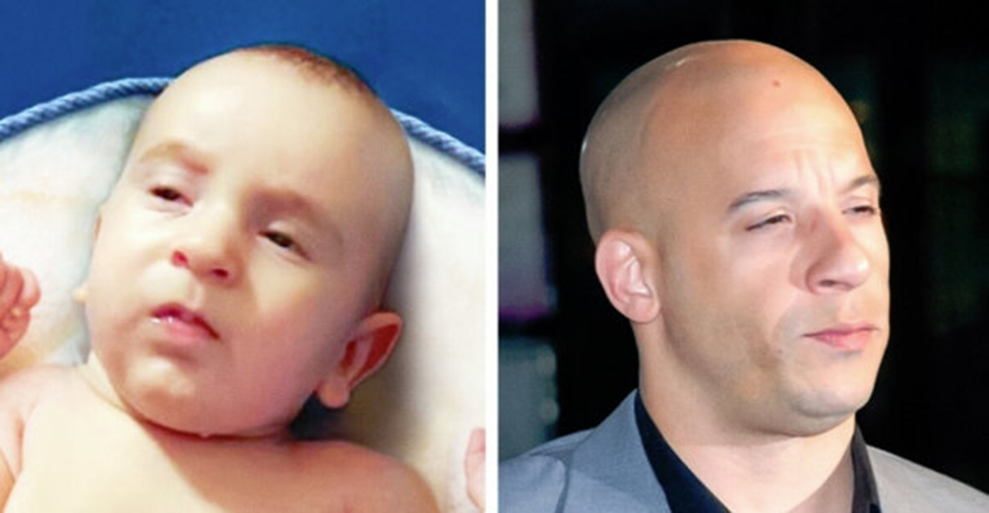 10 Funny Pictures Of Babies Who Resemble Popular Celebrities
