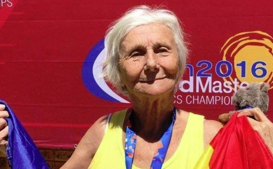 O româncă impresionează la 92 de ani. Elana Pagu a câștigat aurul și a doborât recordul mondial