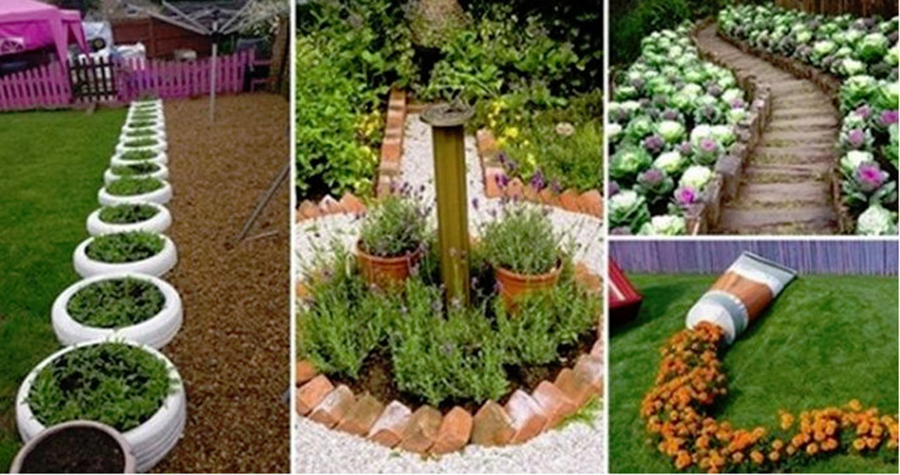 15 idei excelente și originale pentru grădină