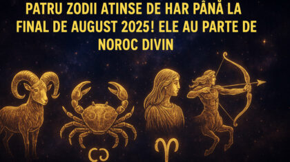 Patru zodii atinse de har...