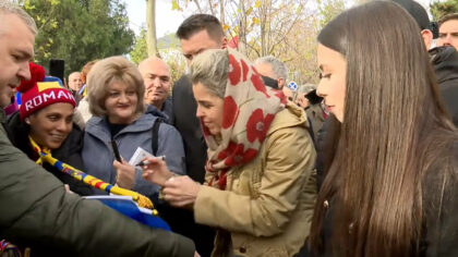 Cristela Georgescu, prima reactie publica...