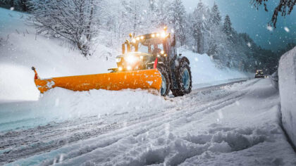 Iarna s-a intors in forta...