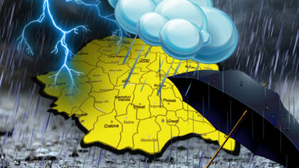 ALERTA METEO! Vin furtuni peste...
