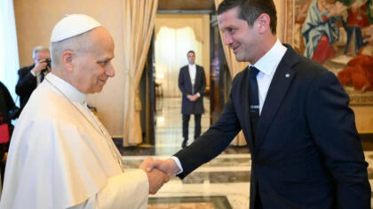 Cristi Chivu, primit la Vatican...