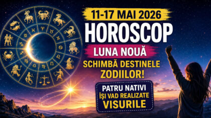 Horoscop 11-17 mai 2026. Luna...