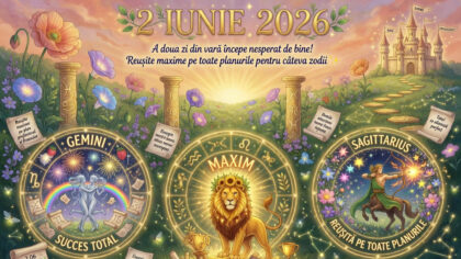 Horoscop 2 iunie 2026. A...