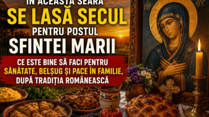 In aceasta seara se lasa...