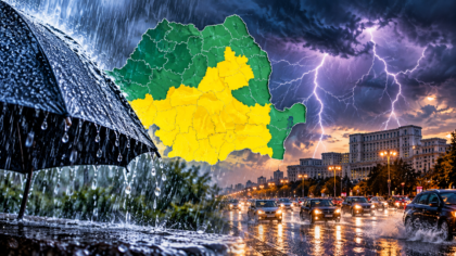 Alerta meteo! Cod galben de...