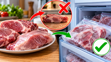 Ai dezghetat prea multa carne?...